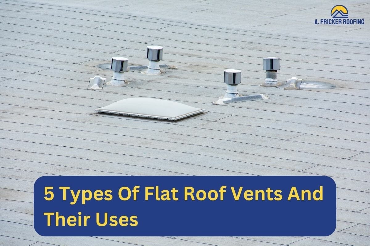5 Types Of Flat Roof Vents And Their Uses