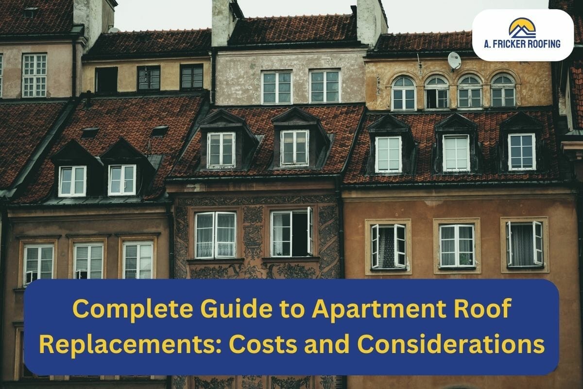 The Complete Guide to Apartment Roof Replacements: Costs and Considerations
