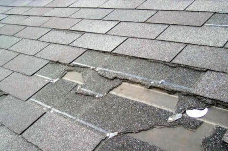 Cracks or Splitting in Roof Materials