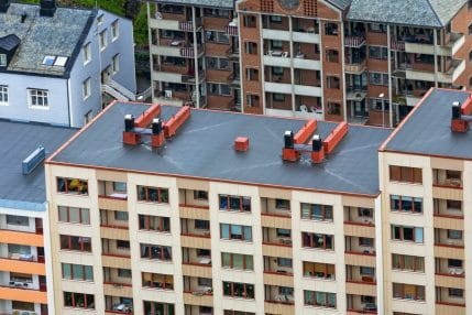 Flat Apartment Roofs