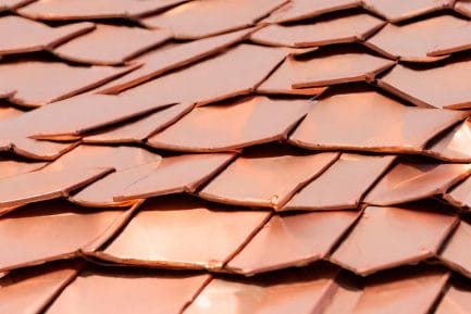 Diamond Shingles Copper Metal Roofs